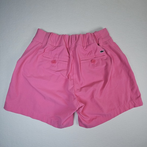 Vineyard Vines Size 2 Pink Performance Shorts 5" Inseam Barbie Beach Pockets - Picture 2 of 9
